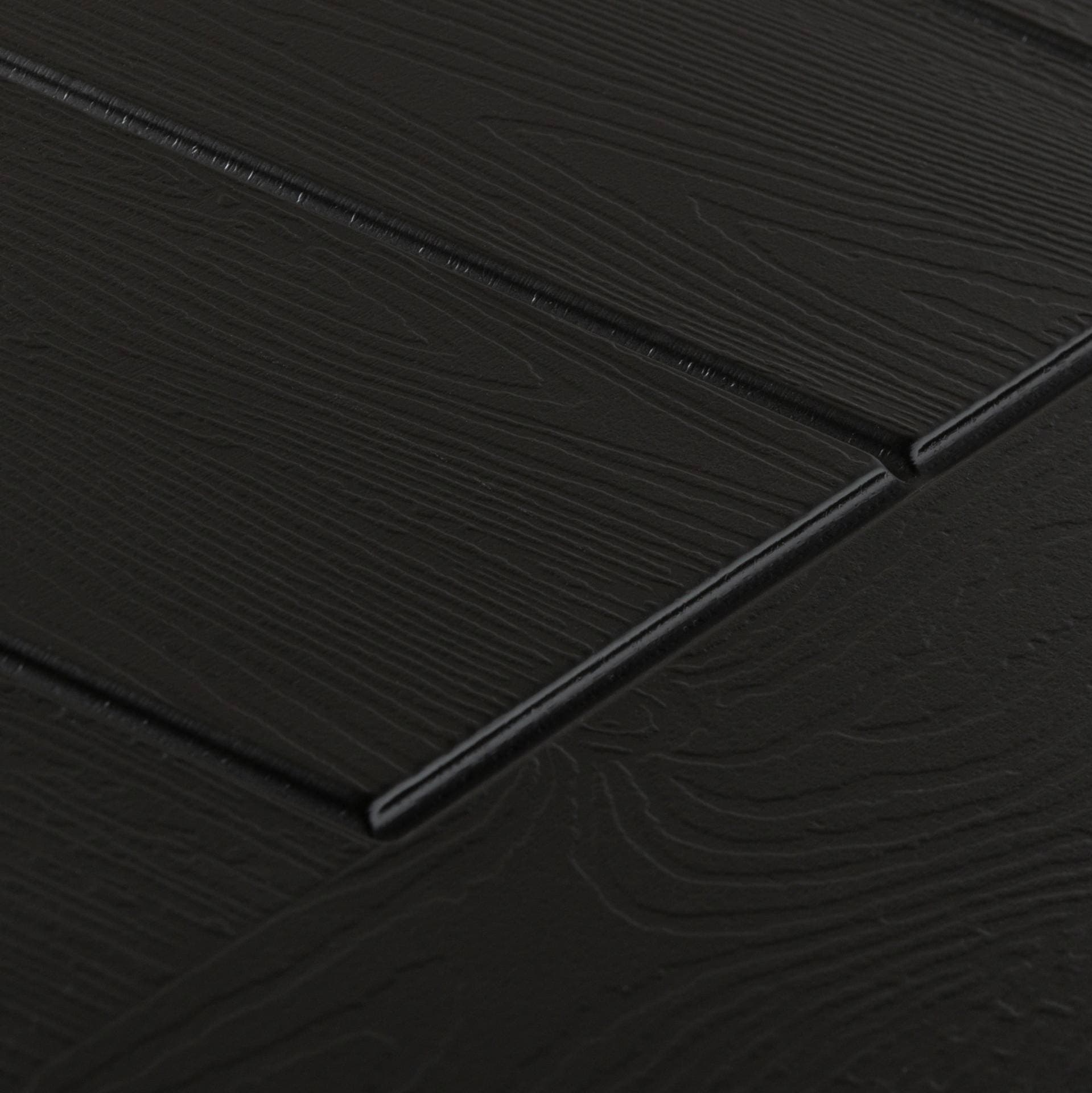 Schwarzbraun Black woodgrain composite door finish swatch