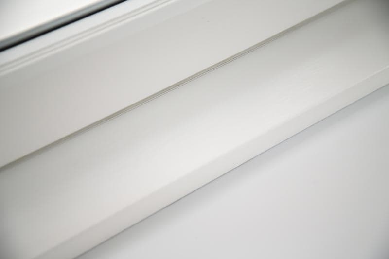 Cross-section of a 225mm projecting window cill
